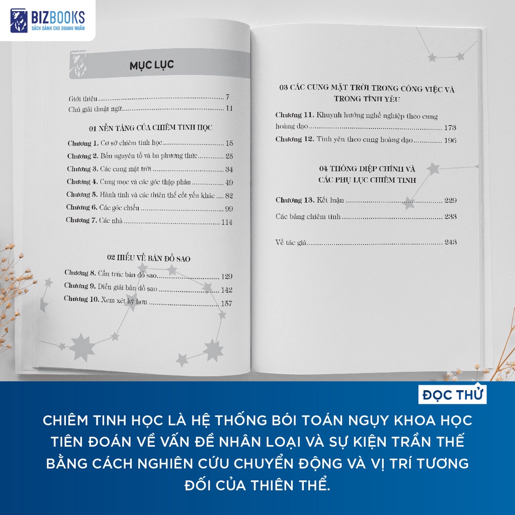 Sách - Chiêm Tinh Học -  Ứng Dụng Trong Sự Nghiệp Và Tình Yêu