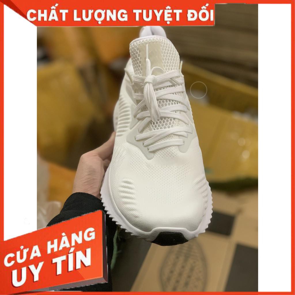 (FREESHIP+VIDEO, ẢNH THẬT) giày thể thao Alphabounce Full trắng