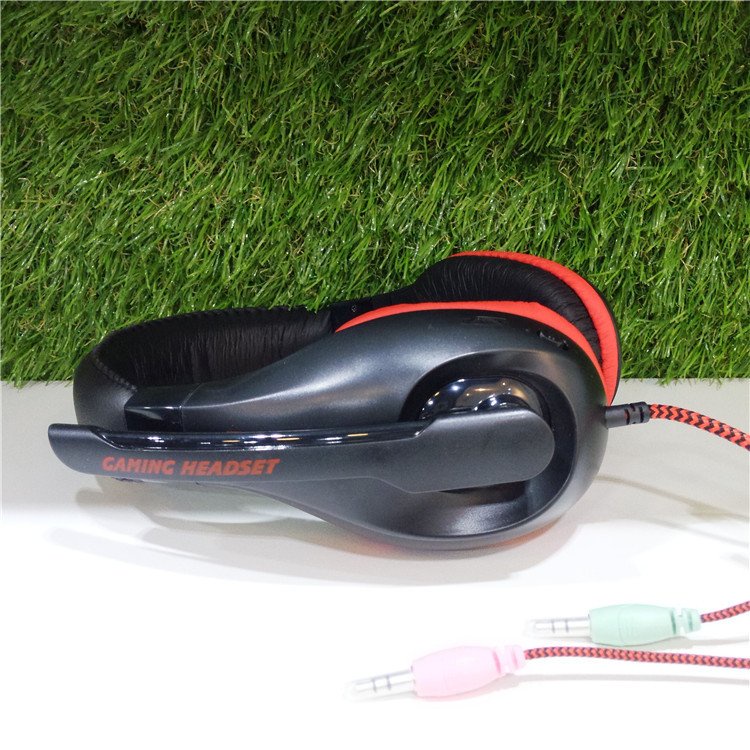 Tai nghe chụp tai cao cấp KX102 sử dụng dây Jack 3.5mm có mic đàm thoại tốt