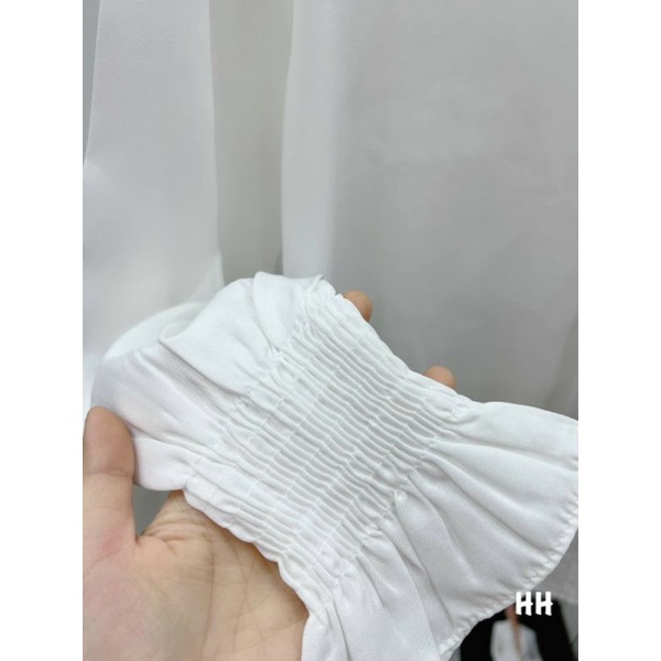 Áo Sơ Mi Nữ Bo Ở Cổ Tay Siêu Xinh | BigBuy360 - bigbuy360.vn