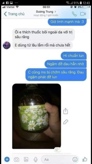 Đau răng Thanh Mộc Hương