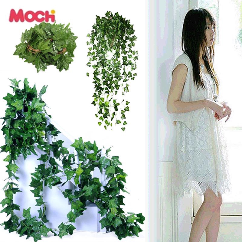 Cây dây leo Trinh đằng ba mũi giả 250cm trang trí không gian
