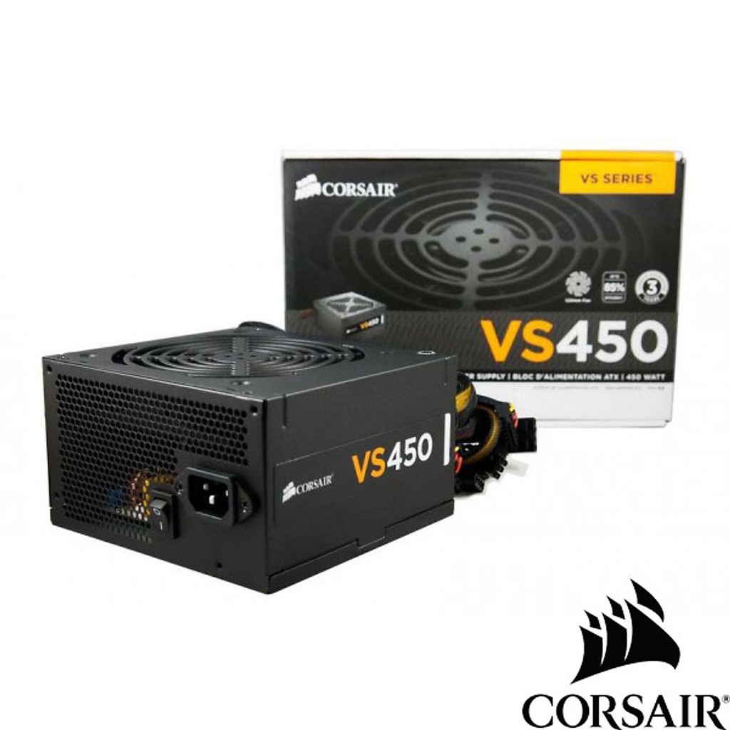 Bộ Nguồn Máy Tính Corsair Gaming VS450 Công Suất Thực 450W