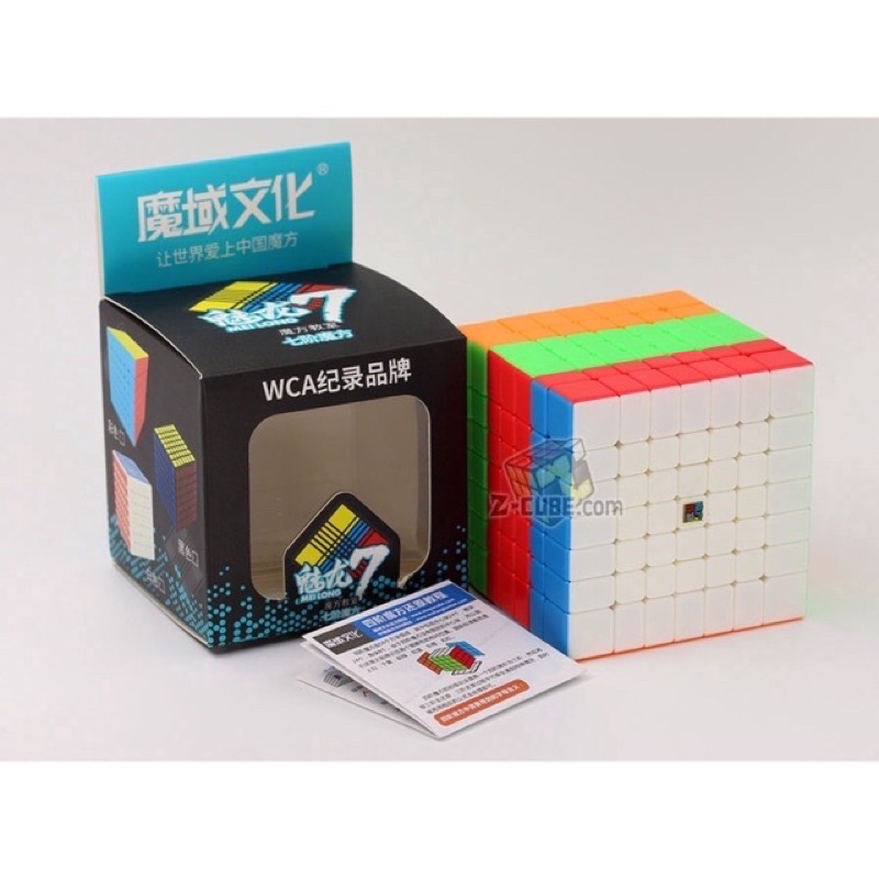 Rubik 7x7 Meilong 7 Cao cấp Trơn mượt cắt góc tốt Chính hãng MoFang JiaoShi