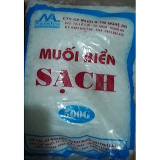 Muối biển sạch hạt lớn gói 500g