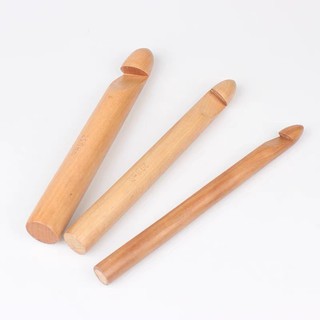 Kim móc len bằng tre size lớn,kim móc size to từ 7.0mm đến 25mm, kim móc size to, kim móc len size to