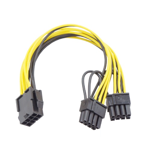 Cáp chia 8 pin CPU ra 2 đầu 6+2 cấp nguồn cho VGA CAP012