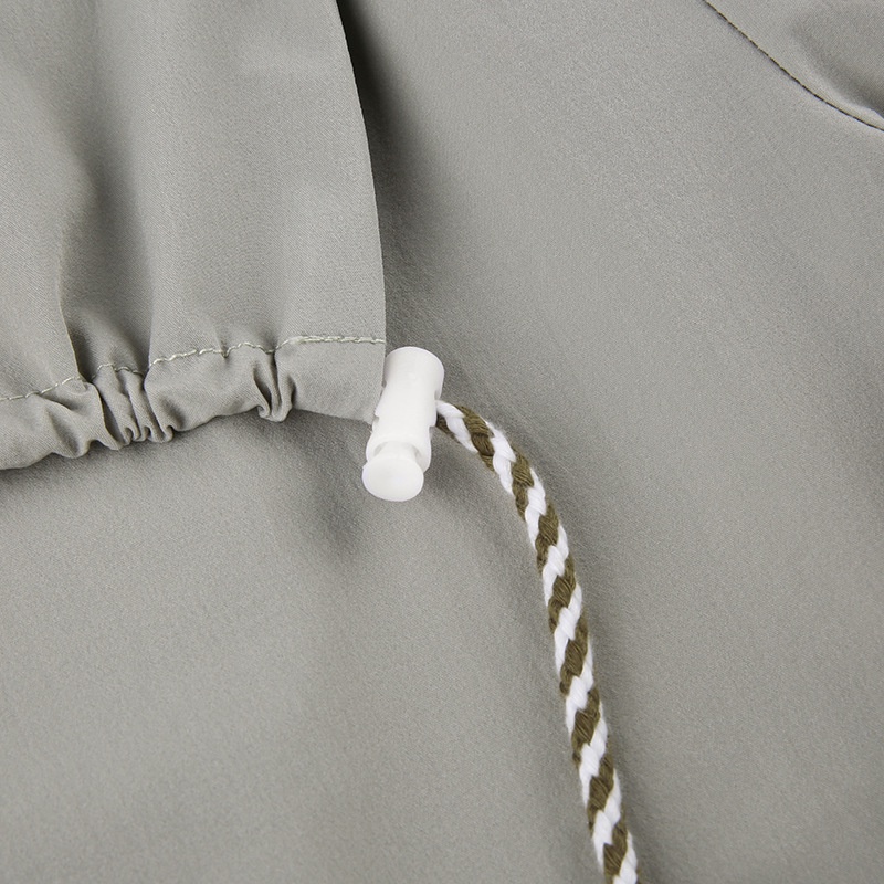 Quần Midi Dáng Rộng Phối Dây Rút Thời Trang Đường Phố Cá Tính Cho Nữ