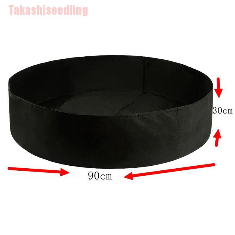 Túi trồng cây hoa rau củ hình tròn tiện lợi dành cho sân vườn