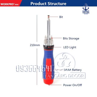 TUA VÍT ĐÈN LED WORKPRO W021174