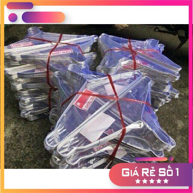 [ SIÊU KHUYẾN MẠI ] 9 chiếc móc nhôm treo quần áo size 40cm.