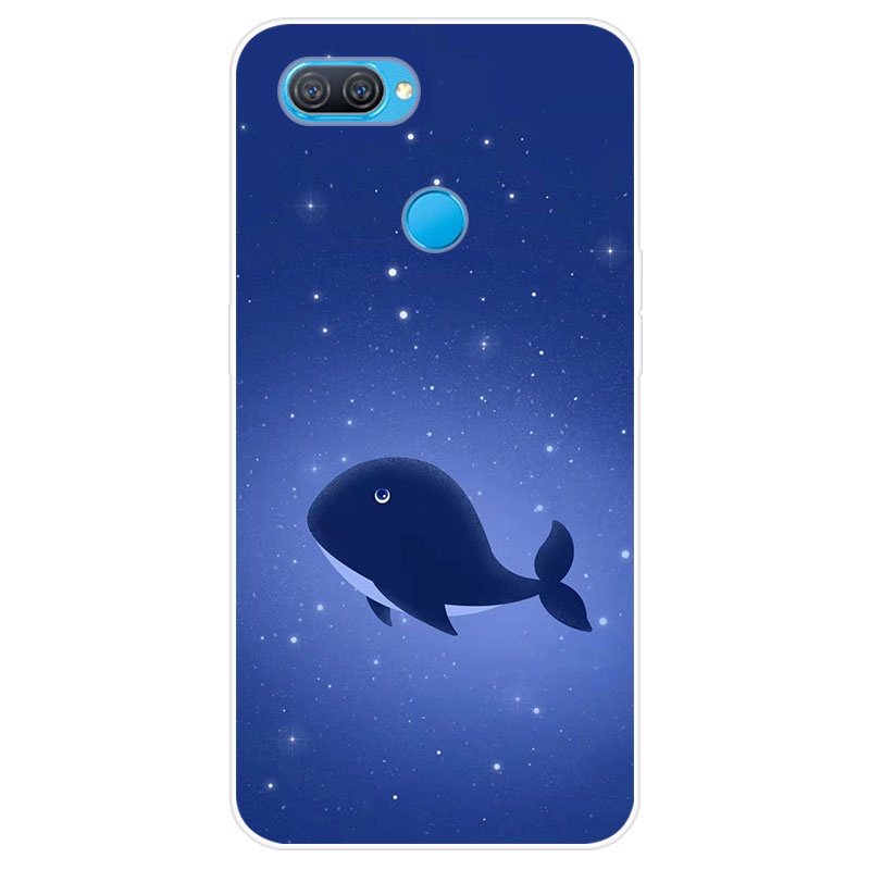 Ốp điện thoại TPU dẻo họa tiết hoạt hình dễ thương cho OPPO A12 A12E OPPO A12