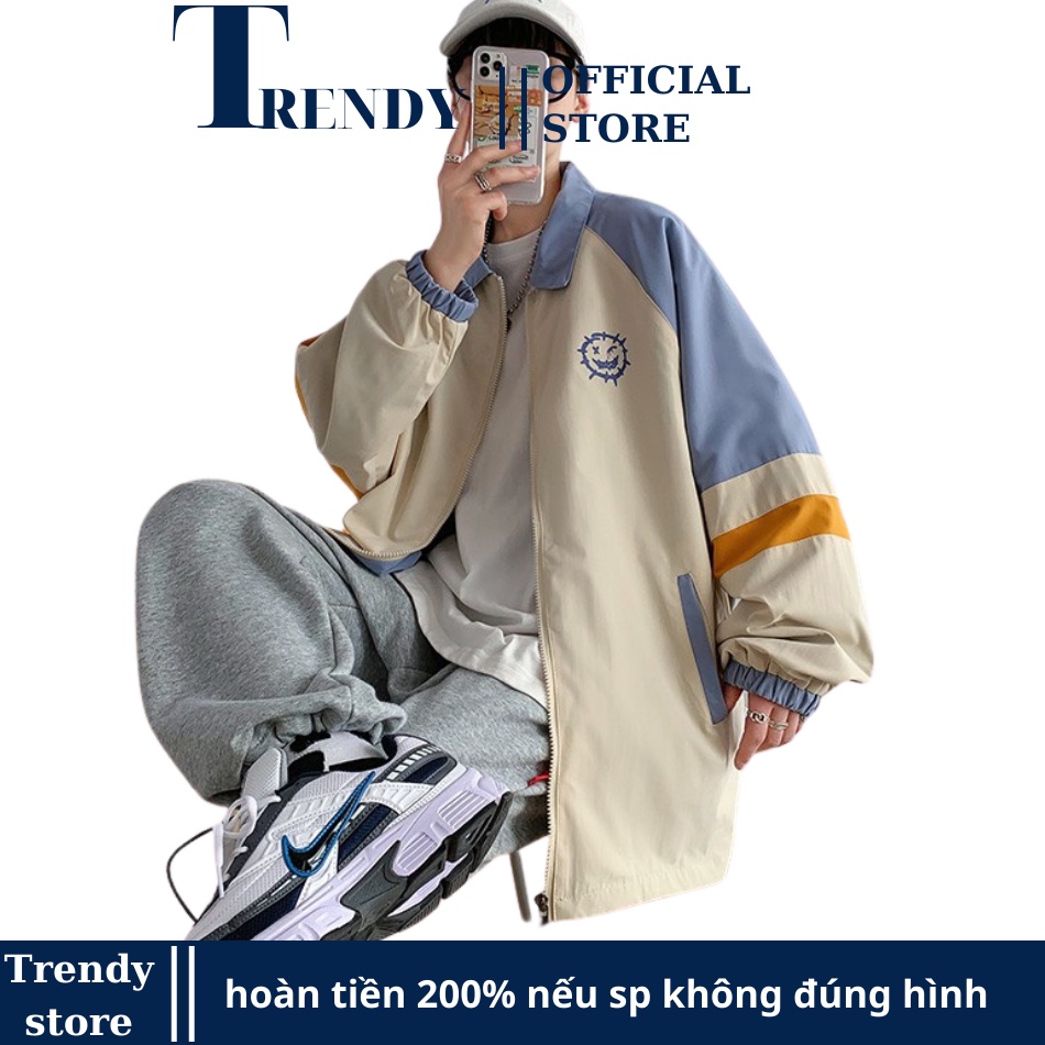 Áo Khoác Gió Nam Nữ Mùa Thu Đông Chất Đẹp Vải Dù Phong Cánh Hàn Quốc Áo Khoác Ngoài Mỏng Học Sinh Trung Niên Mặc Đều Đẹp