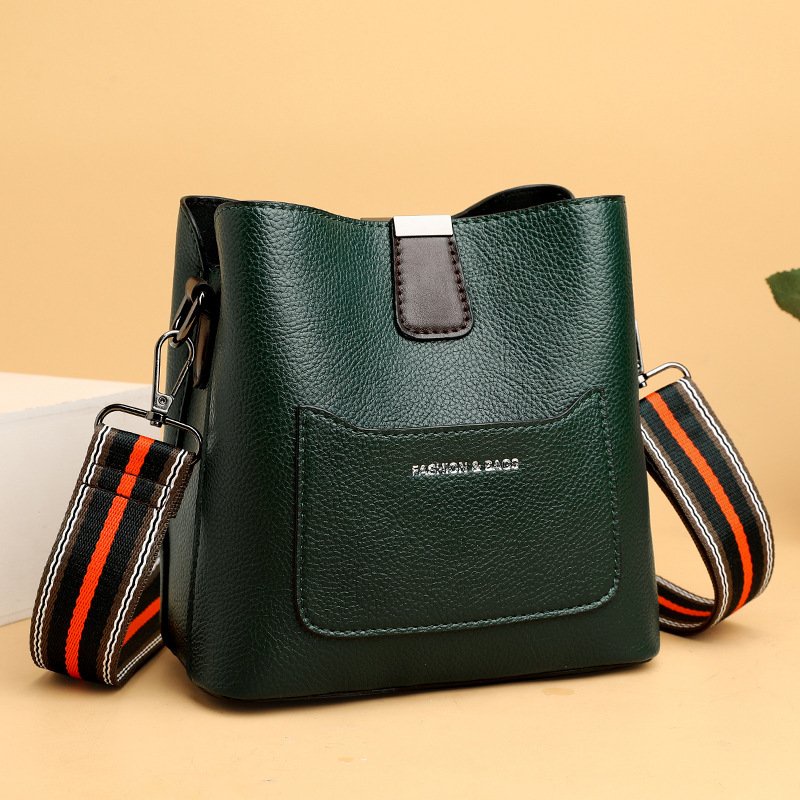 TÚI NỮ ĐEO CHÉO CAO CẤP- DÂY VẢI KẺ- TX851