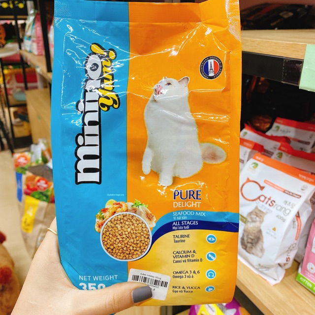 Thức ăn hạt cho mèo mọi lứa tuổi Minino Yum