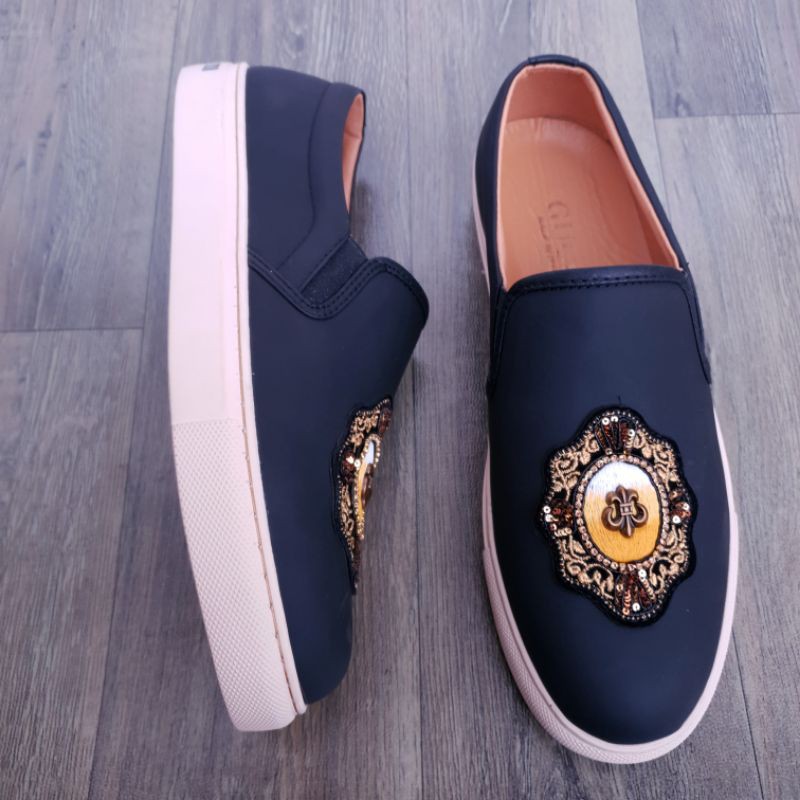 Giày slipon nam hàn quốc siêu mềm | BigBuy360 - bigbuy360.vn