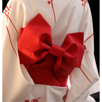 Set Yukata/ Kimono Yimeifang kèm obi nơ