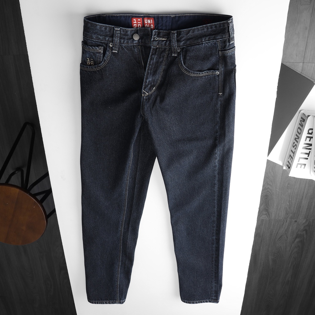 Quần Jeans Nam Form Suông Vải Cổ Điển Xuất Dư , Quần Bò Nam Bigsize 100kg - 3bros Quần Áo Xuất Khẩu