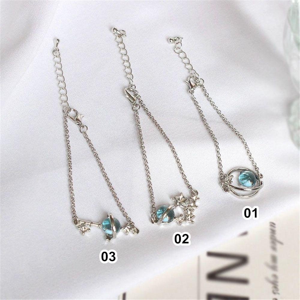 Vòng Tay Nữ Mặt Hình Hành Tinh Thời Trang