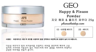 PHẤN PHỦ BỘT GEO SEMPRE HAPPY & PLEASE POWDER