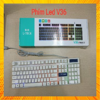 Bàn Phím giả cơ led V36