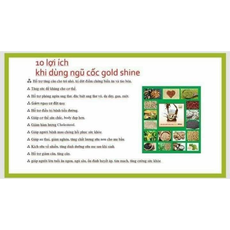 Bột Ngũ Cốc Dinh Dưỡng Hỗ Trợ Cho Sức Khỏe