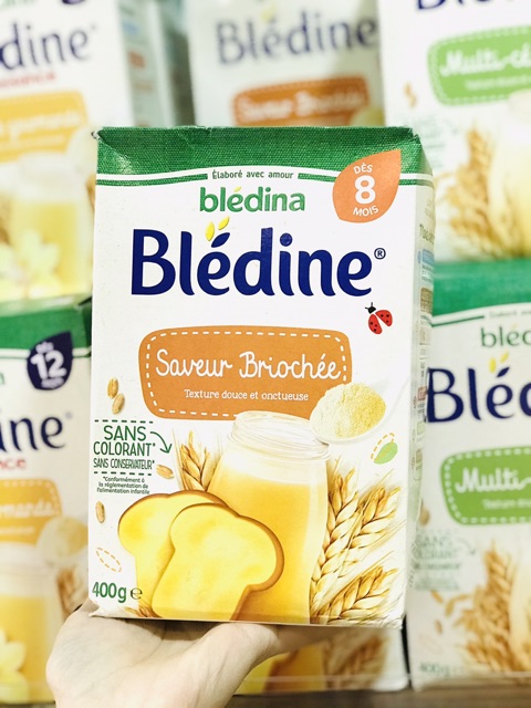 BỘT LẮC SỮA BLEDINA ( 4, 6, 8, 12, 15 THÁNG )