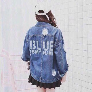 Khoác jean BLUE IS MY NAME DT222KJW007