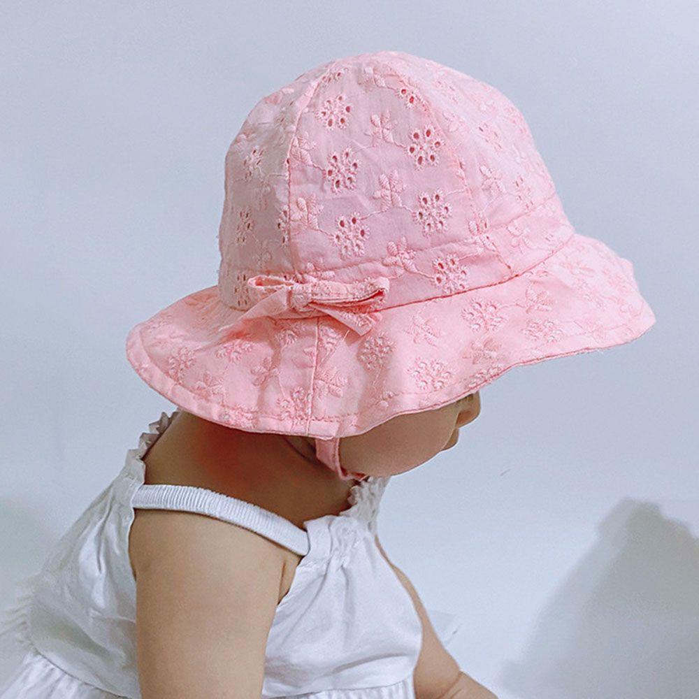 MELODG Mũ Rộng Vành Chống Tia UV Thời Trang Đi Biển Mùa Xuân Hè Dành Cho Bé 0-18 Tháng Tuổi