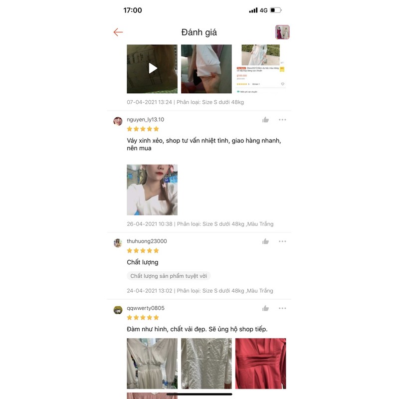 [New2021] Váy trắng xòe có 2 màu cổ xếp búp dáng cực chuẩn | BigBuy360 - bigbuy360.vn