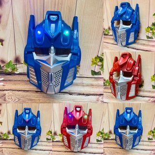 Mặt nạ rô bốt transformer có đèn hoá trang cóplay/ mặt nạ người máy