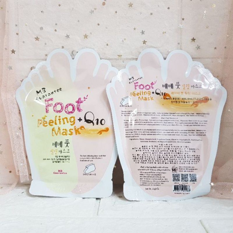 Mặt Nạ Ủ Da Chân Baby Foot Peeling Mask MẪU MỚI chuẩn thái lan