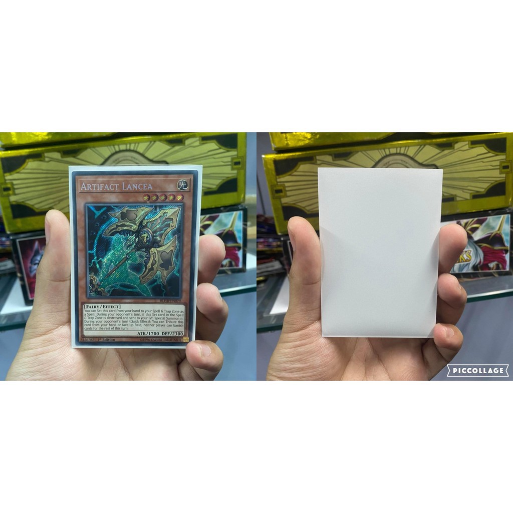 [ Dưa Hấu Yugioh ] Bọc thẻ bài Yugioh Size sleeve nhám dành cho Yugioh Vanguard nhiều màu sắc  - 60 cái - Bọc bài Yugioh