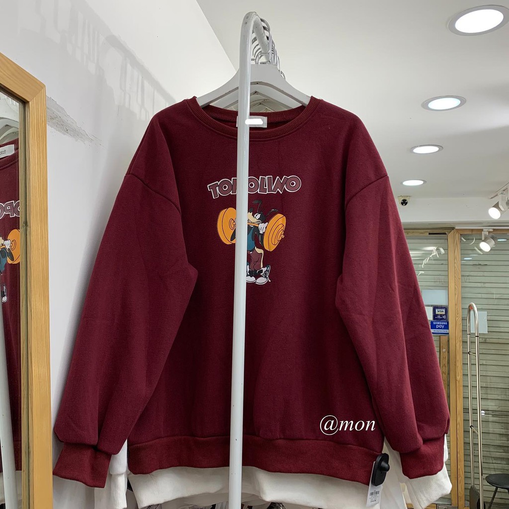 2012050 SWEATER CHÓ GOOFY - FREESIZE