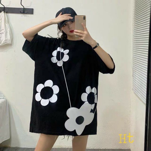 Áo phông 3 bông hoa 6233
