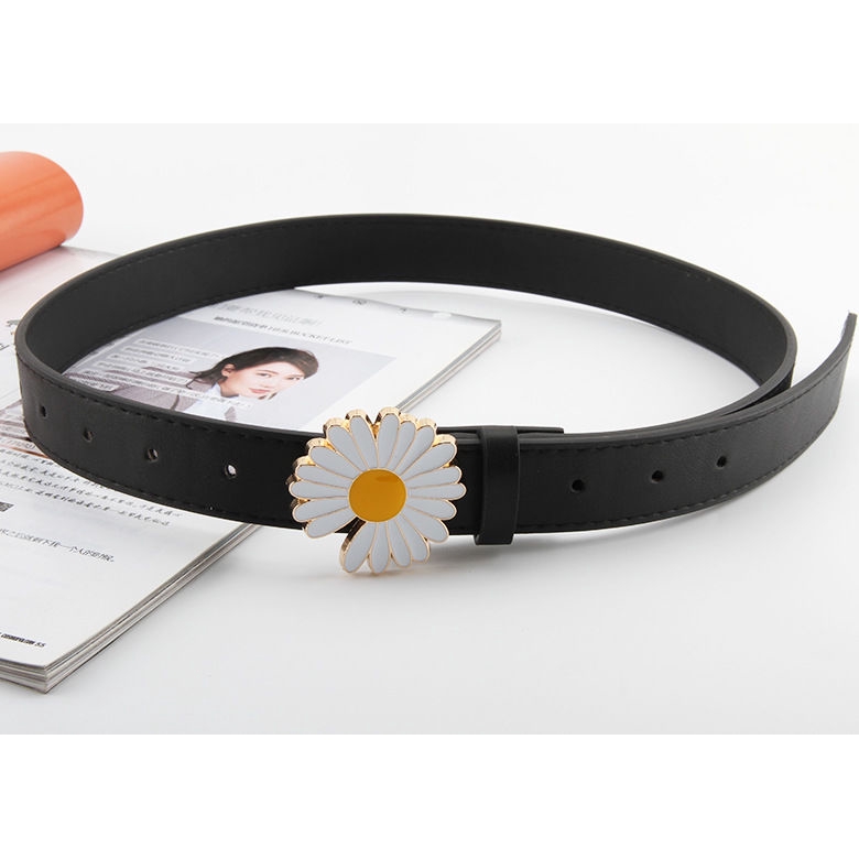 Thắt lưng khóa hình hoa cúc đơn giản dành cho nam 22568