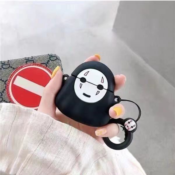 Vỏ Bảo Vệ Hộp Sạc Tai Nghe AirPods Pro Apple Bluetooth Không Dây Hình Vô Diện Dễ Thương