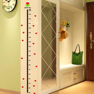 Miếng dán tường đo chiều cao cho bé dễ thương