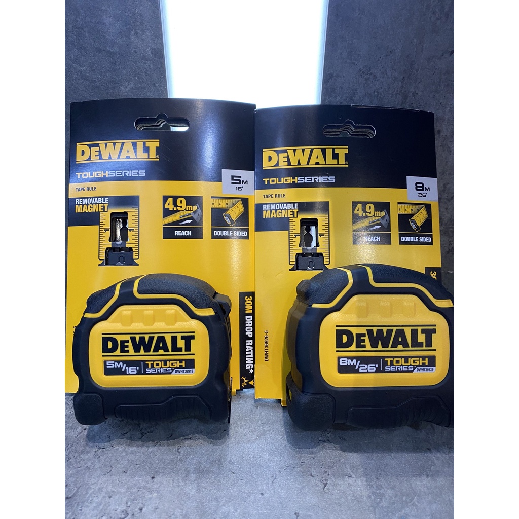 THƯỚC CUỘN THÉP 2 MẶT 5M DEWALT DWHT36915
