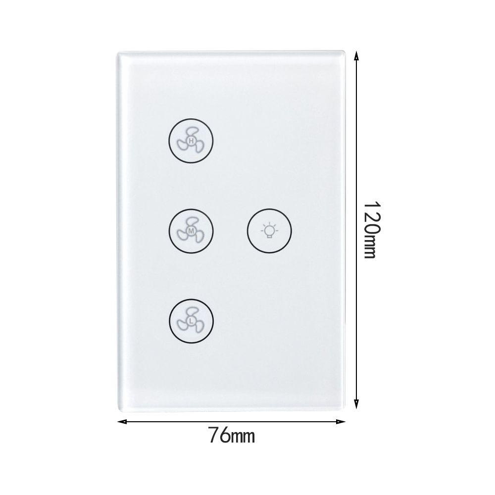 Công Tắc Quạt Thông Minh Điều Khiển Bằng Giọng Nói Kết Nối Ứng Dụng Điện Thoại