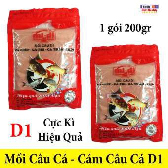 Mồi Câu Cá D1 - Mồi Cám Câu Cá Hiệu Quả Cao ( Câu Cá Chép, Cá Phi, Cá Trắm,... )