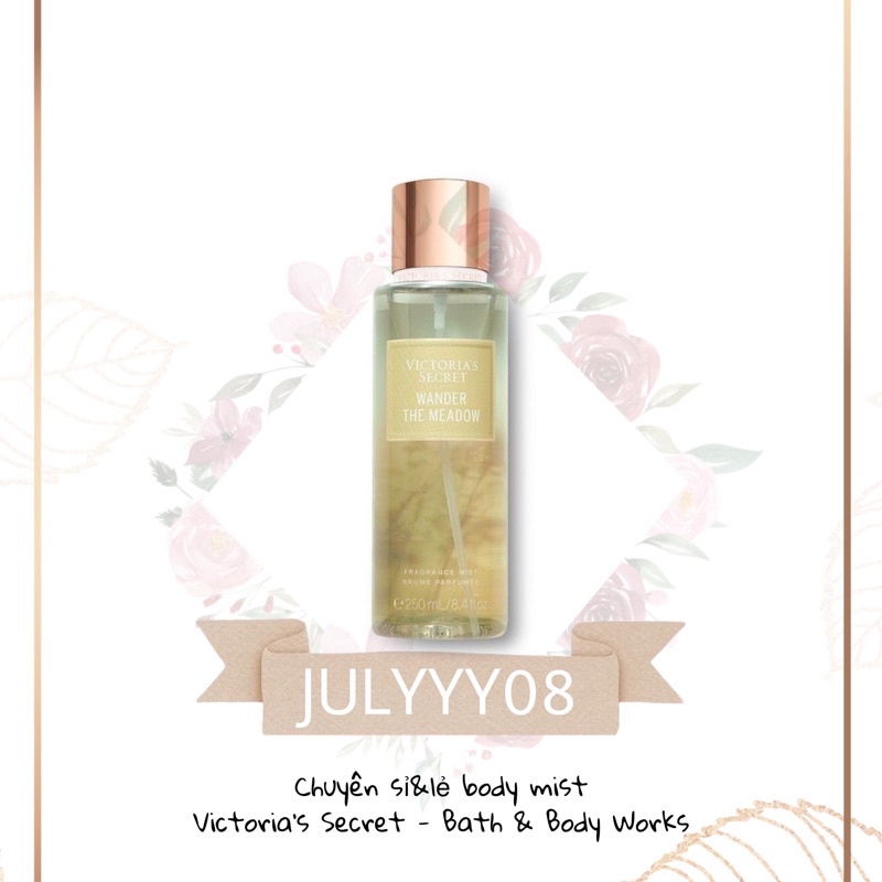 Xịt Thơm Toàn Thân Wander The Meadow Fragrance Mist +jɥȽÿ08+