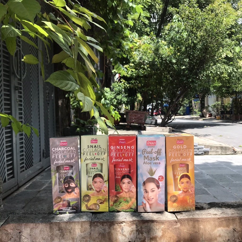 Mặt nạ lột sáng mịn da hãng Banna Thái Lan
