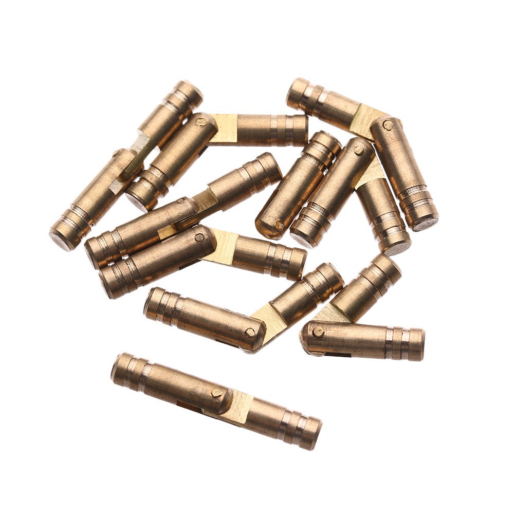 Bộ 10 Bản Lề Mềm Gấp Được Dùng Cho Hộp Đựng Đồ Trang Sức/Đồ Nội Thất