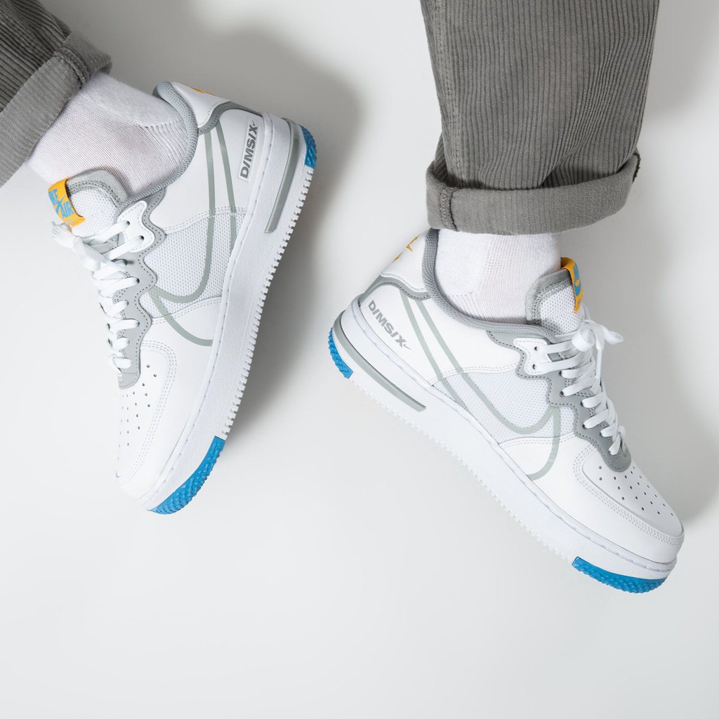Giày sneaker Nike Air Force 1 React Blue chính hãng