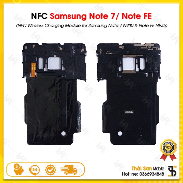 NFC Samsung Note 7 / Note FE (N930 & N935) - Vỉ Sạc Nhanh Không Dây Điện Thoại NFC Samsung Galaxy Zin Bóc Máy