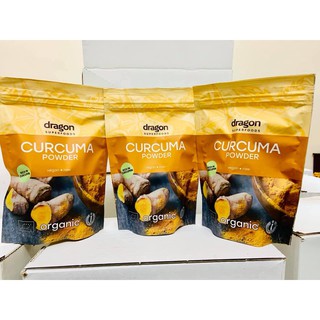 Bột nghệ nguyên chất hữu cơ dragon superfoods 200gr