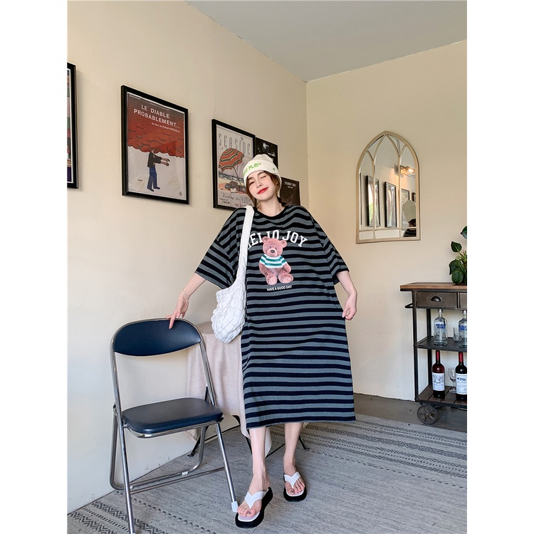 Váy Suông Hình Dễ Thương Cotton Cao Cấp A2582