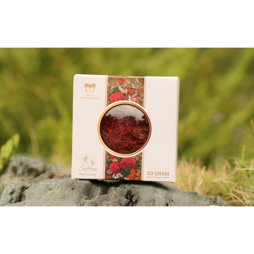 Nhụy Hoa Nghệ Tây Tashrifat Super Negin Saffron - Vàng Đỏ Của Sức Khỏe Làm Đẹp