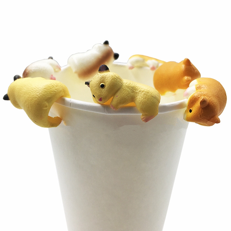 Đồ Chơi Treo Chất Liệu Pvc Hình Chuột Hamster Sáng Tạo